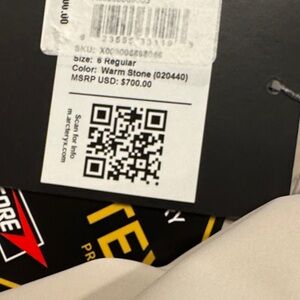 Arc’teryx rush bib woman’s pants in warm stone color